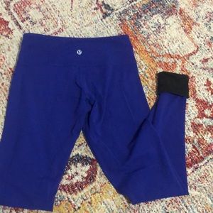 Lululemon full length reversible nulu leggings
